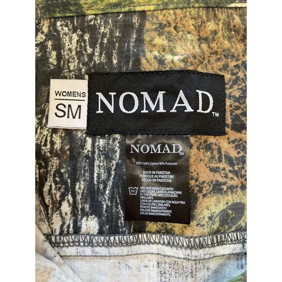 Camouflage, NWT, Ladies Nomad Mossy Oak, Long Sleeve Button Up, Small - Picture 3 of 5